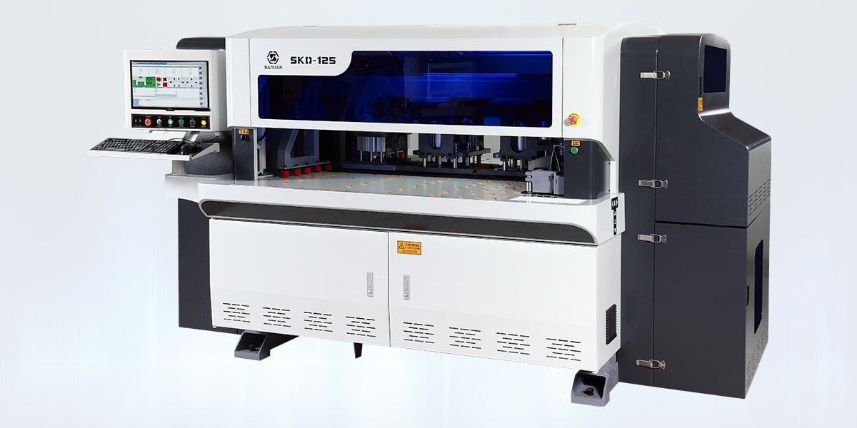 SKD-125智能木工鉆銑加工中心（五面鉆）